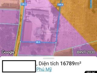 Cho thuê mặt bằng đất phú mỹ, bà rịa vũng tàu, 16.789m²