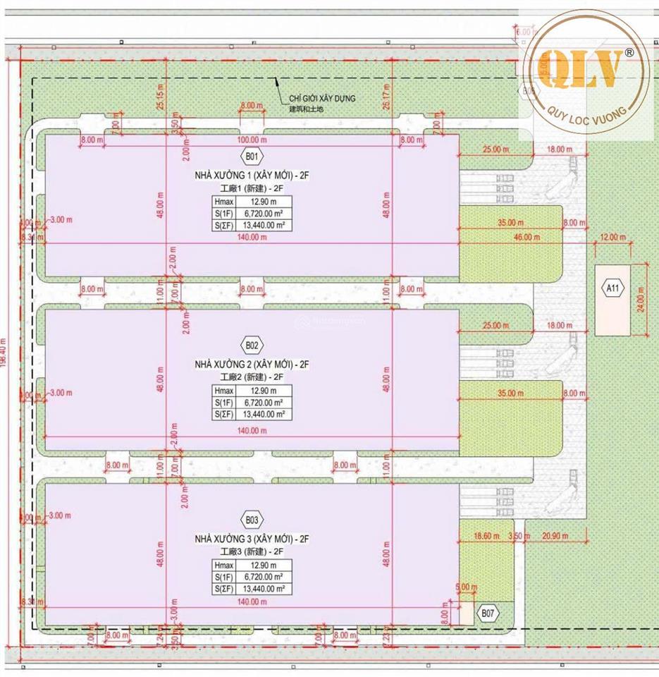 Cho thuê nhà xưởng, kcn sóng thần 3, bình dương, 27.690m²