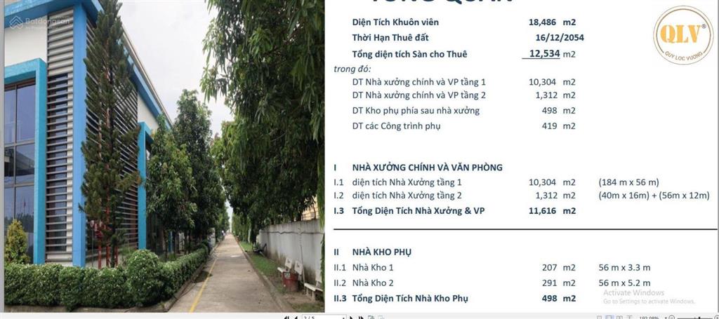 Bán nhà xưởng kcn tân phú trung, củ chi, tp. hcm, 18.416m²