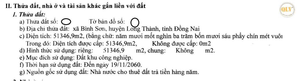 Cho thuê cụm nhà xưởng kcn bình sơn, long thành, đồng nai, 30.200m2