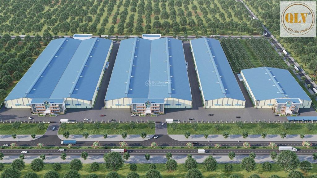 Cho thuê cụm nhà xưởng sản xuất kcn hòa phú, vĩnh long, 55.000m2