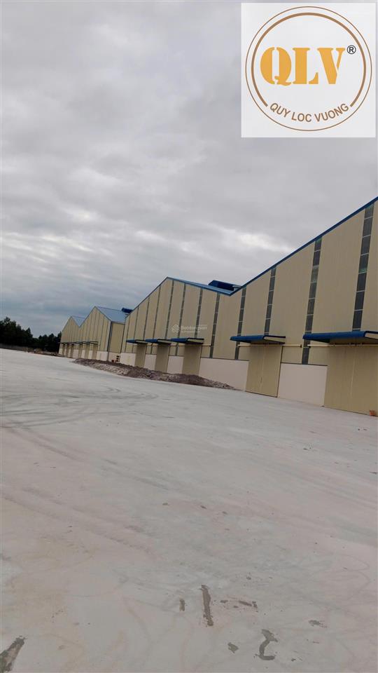 Cho thuê cụm nhà xưởng sản xuất kcn hòa phú, vĩnh long, 55.000m2