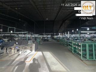 Cho thuê nhà xưởng sản xuất giày da tại tiền giang, 13.600m2