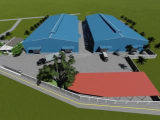 Cho thuê nhà xưởng đang xây dựng tại bắc tân uyên, bình dương 5.790 m²