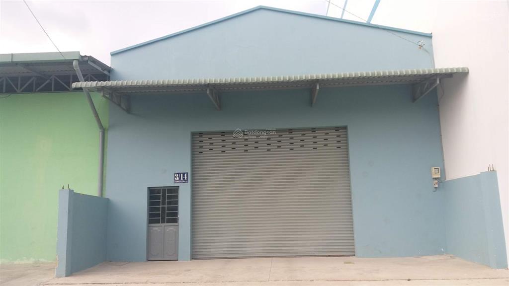 Nhà xưởng cho thuê đường trần thị cờ, phường thới an quận 12, dt 200m2 giá 17 tr,  0908 561 ***
