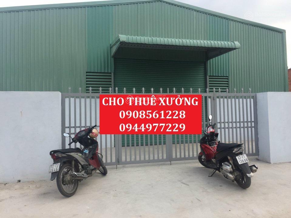 Nhà xưởng cho thuê ngã tư ga phường thạnh xuân quận 12 dt 500m2 giá 35 triêu/tháng  0908 561 ***