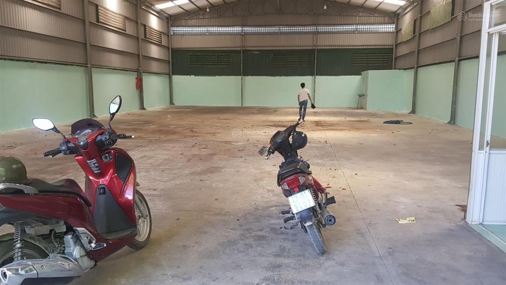 Cho thuê nhà xưởng đường lê thị riêng, thới an, quận 12. dt 450m2, giá 30tr/tháng