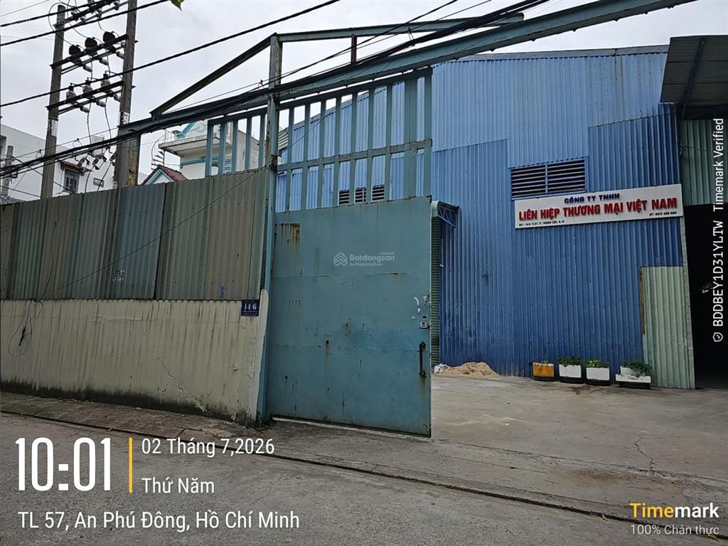 Nhà xưởng cho thuê hà huy giáp thạnh lộc quận 12. dt 700m2 giá 42 triệu/tháng  0908 561 ***