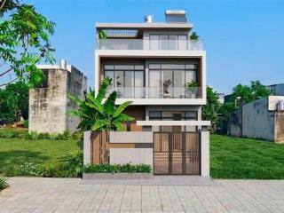 Bán đất biệt thự đối diện công viên lớn nhất dự án thích hợp ở nghĩ dưỡng.