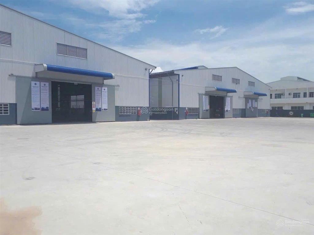 Kho xưởng cho thuê đường nguyễn hữu trí, bến lức, long an, dt 20.000m²
