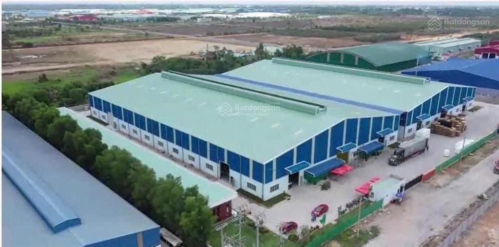 Kho xưởng cho thuê đường nguyễn hữu trí, bến lức, long an, dt 20.000m²