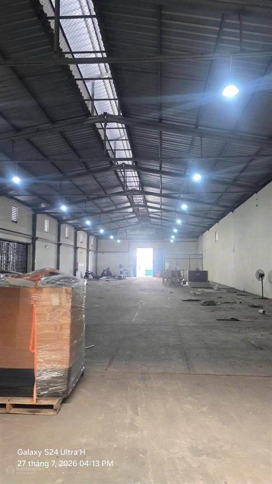 Kho xưởng cho thuê an phú đông q12, diện tích 1.400m2