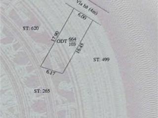 Bán đất đường d1  vị trí siêu víp kdc chánh nghĩa  p. thủ dầu một. dt 103m2(6x17) thổ cư 100%