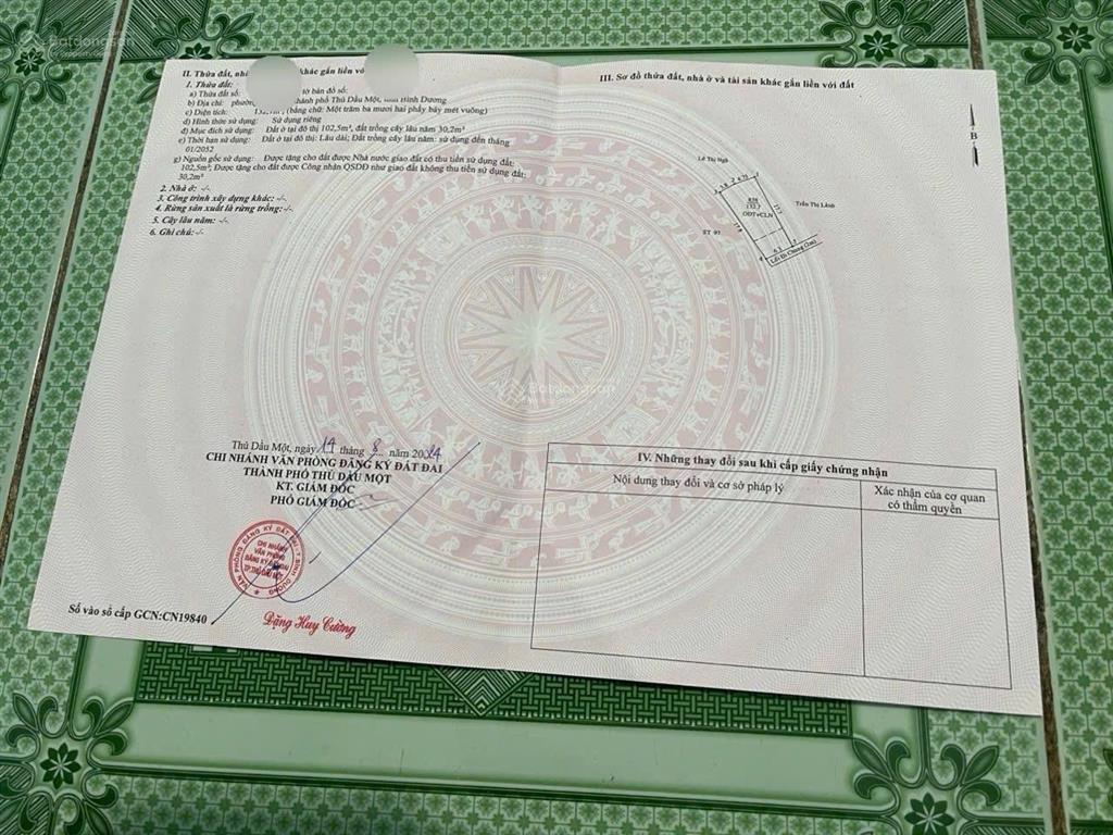 Bán nhà cấp 4 hẻm đường nguyễn thị minh khai, p. phú hoà. dt 132m2. thổ cư 103m2. giá 1,8 tỷ
