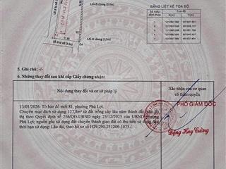 Bán đất xây nhà trọ, nhà vườn cực đẹp p. phú lợi,tp hồ chí minh. dt 353m2. thổ cư 138m2. 3,3 tỷ