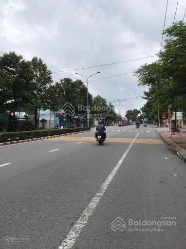 Bán đất 2 mặt tiền đường nguyễn thị minh khai  p. phú lợi. dt 329 (5x65,5m) thổ cư 160m2