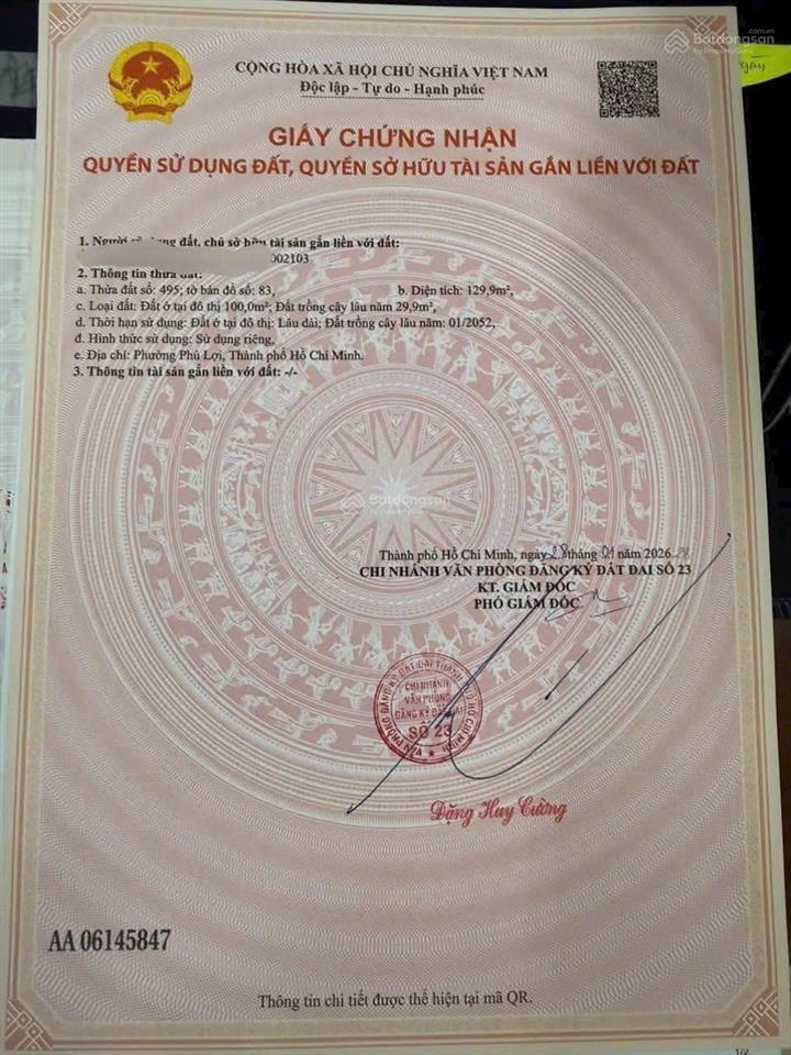 Bán nhà siêu đẹp 1 trệt 1 lầu mặt tiền hẻm 293 nguyễn thị minh khai. p. phú hoà. nay p. phú lợi.