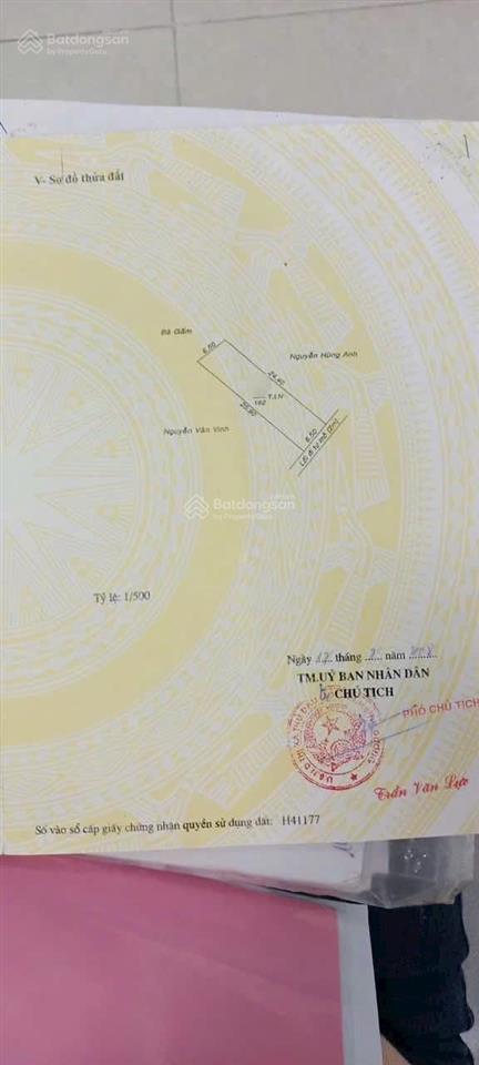 Bán nhà hẻm đường nguyễn thị minh khai, p. phú hoà. gần cây xăng số 6. dt 162m2 (6,5x25) thổ cư 30m
