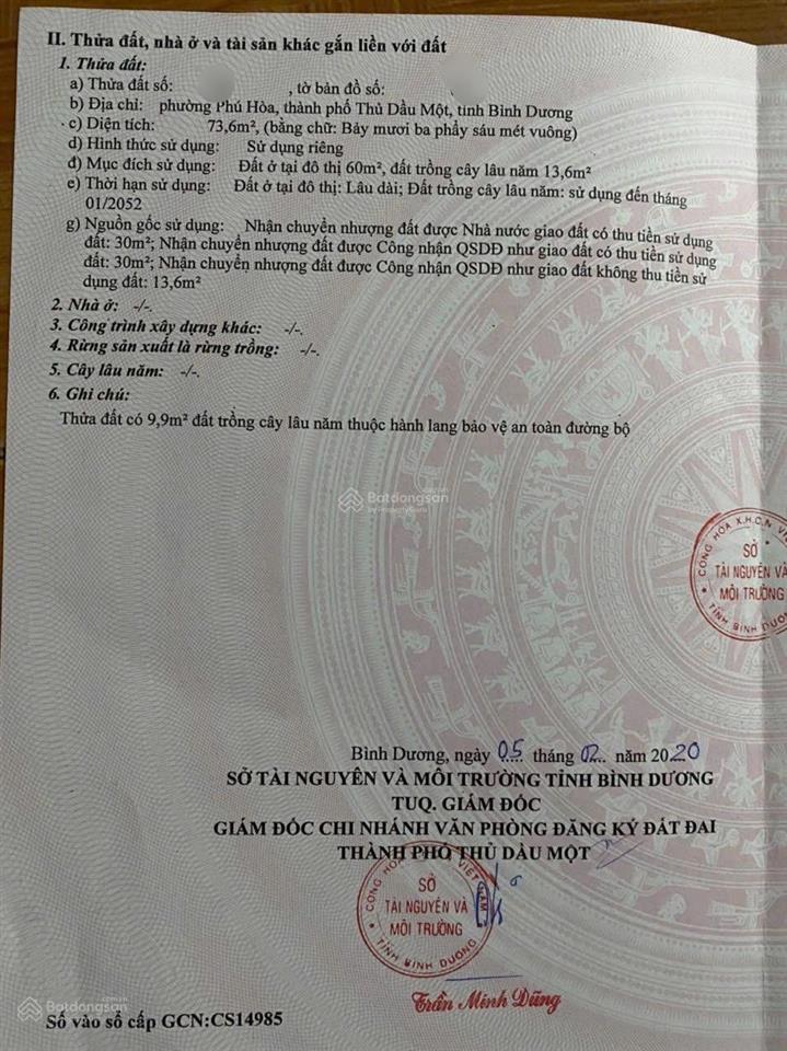 Bán nhà 1 trệt 1 lầu đẹp lung linh p. phú hòa, gần trường tiểu học phú hòa 3. giá 3 tỷ 350 triệu