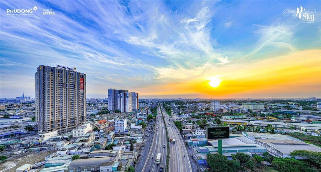 Chủ nhà dễ thương cho thuê phú đông sky garden 7,5tr/th bếp điện, rèm, 2mlanh, xem nhà c94.3838.128