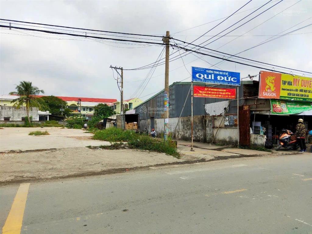 Chính chủ gửi bán rẻ 170,6m2 đất ở mt đường đoàn nguyễn tuấn, xã hưng long, bình chánh giá 4,3 tỷ