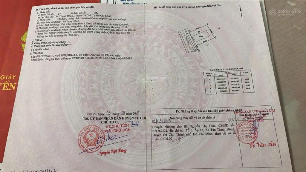Tôi bán xưởng góc 2 mt đường xe tải 157, tân thạnh đông, hồ chí minh, 16,56 x 20,62= 340,6 m2, 5 tỷ