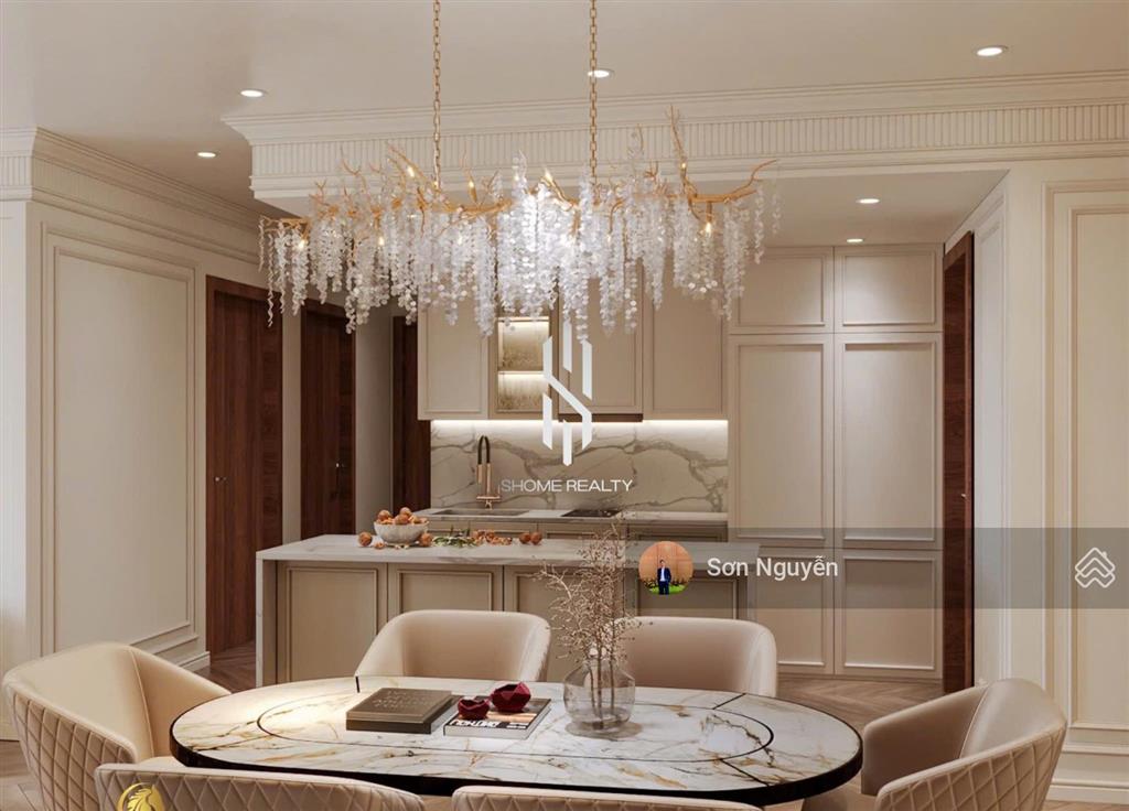 The crest  chuyển nhượng 3pn tầng cao, view trực diện sông và q1  bàn giao full nội thất mới 100%