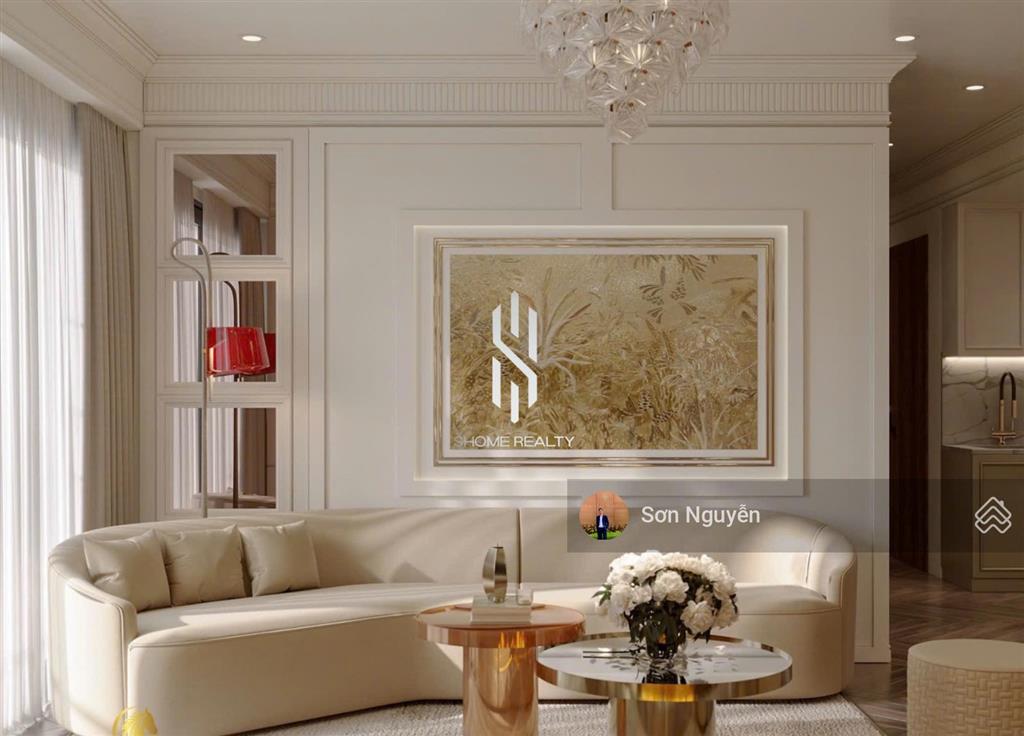 The crest  chuyển nhượng 3pn tầng cao, view trực diện sông và q1  bàn giao full nội thất mới 100%