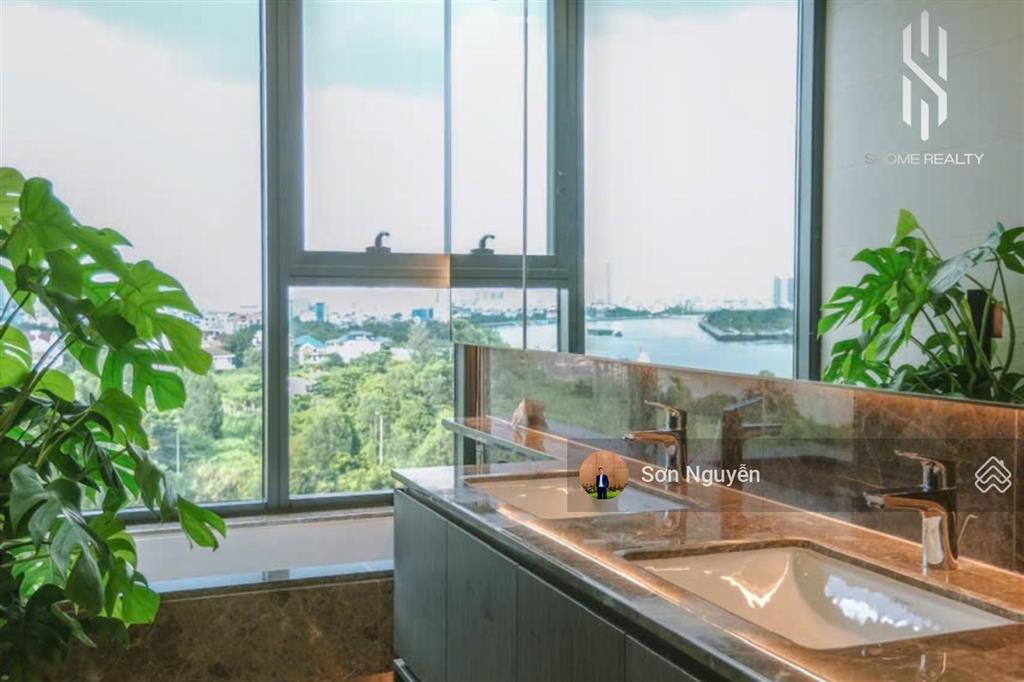 The river  cho thuê 4pn full nội thất thiết kế cao cấp  view trực diện sông và landmark