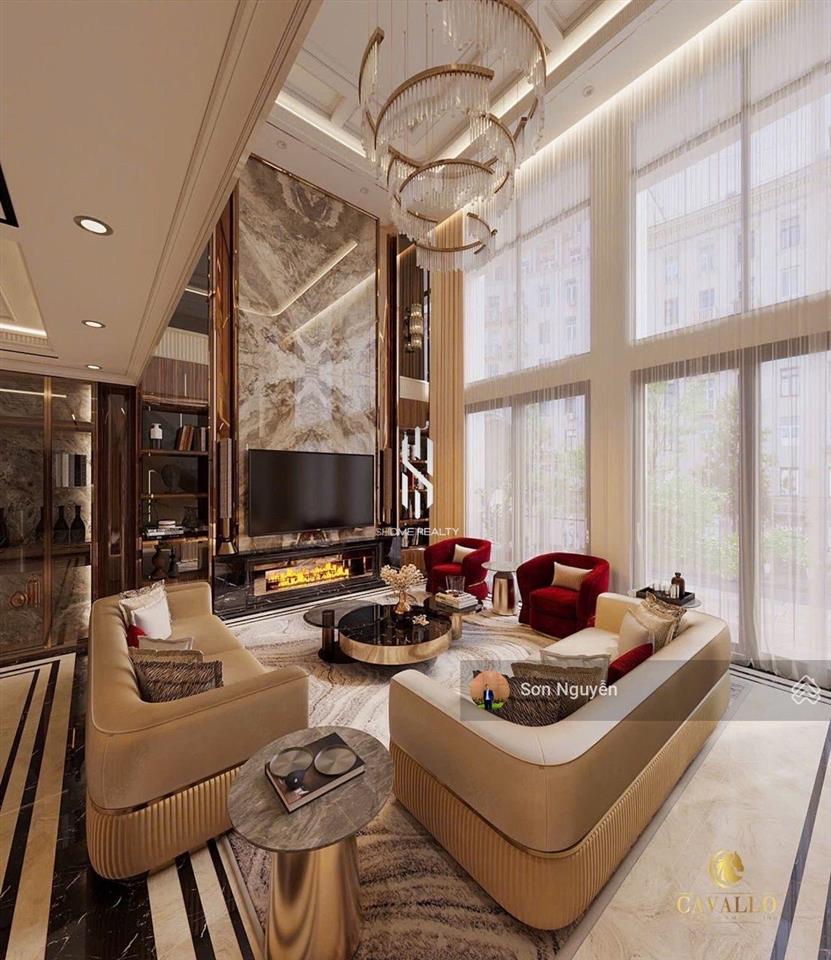 Bán căn duplex sân vườn the river thủ thiêm  thiết kế 1 trệt  1 lầu  đã có sổ  full nội thất