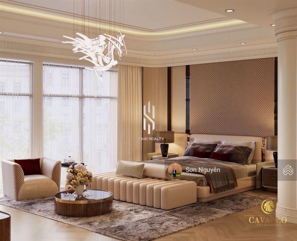 Bán căn duplex sân vườn the river thủ thiêm  thiết kế 1 trệt  1 lầu  đã có sổ  full nội thất