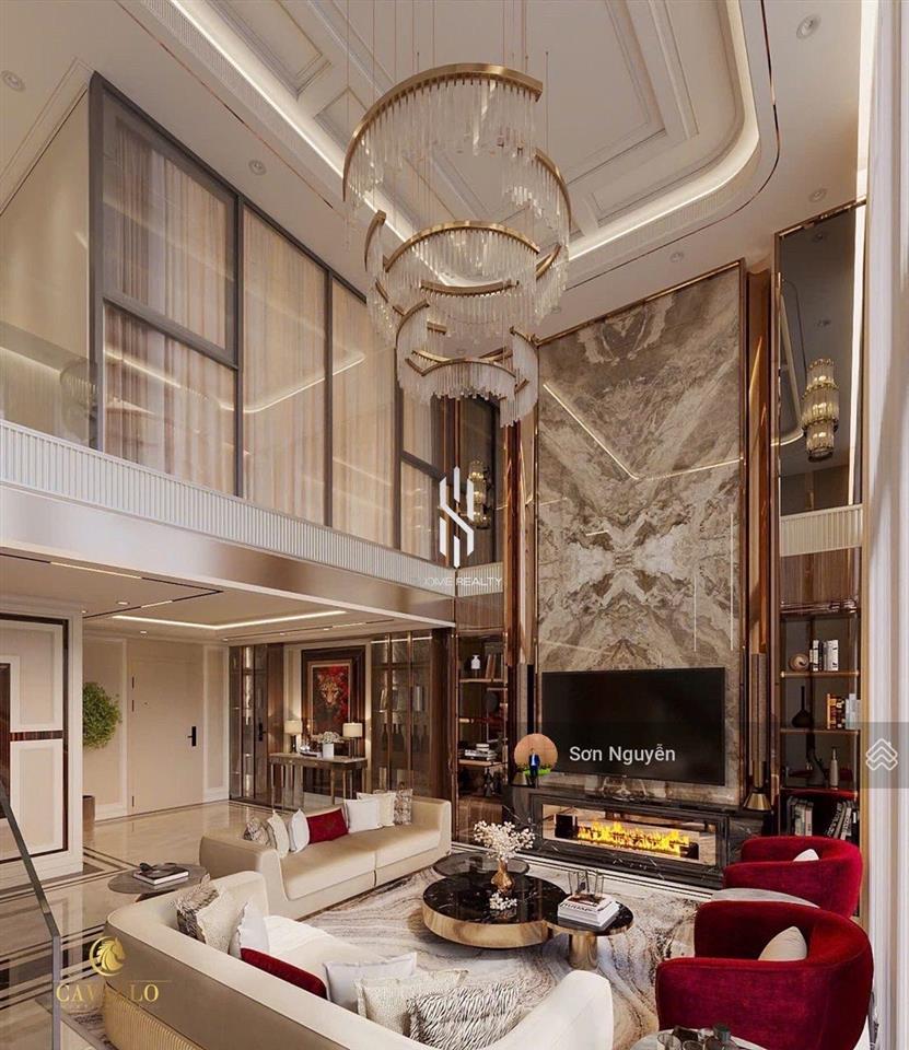 Bán căn duplex sân vườn the river thủ thiêm  thiết kế 1 trệt  1 lầu  đã có sổ  full nội thất