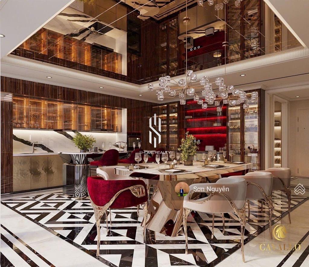 Bán căn duplex sân vườn the river thủ thiêm  thiết kế 1 trệt  1 lầu  đã có sổ  full nội thất