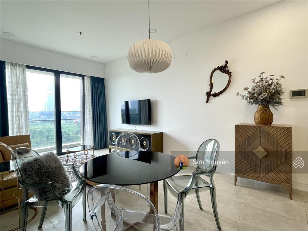 The river  cho thuê 2pn  tầng cao, view trực diện sông & q1 đẹp nhất dự án, full nội thất cao cấp