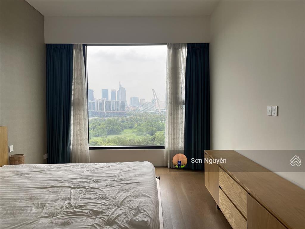 The river  cho thuê 2pn  tầng cao, view trực diện sông & q1 đẹp nhất dự án, full nội thất cao cấp