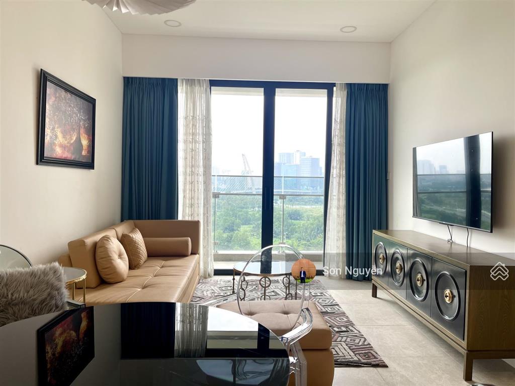 The river  cho thuê 2pn  tầng cao, view trực diện sông & q1 đẹp nhất dự án, full nội thất cao cấp