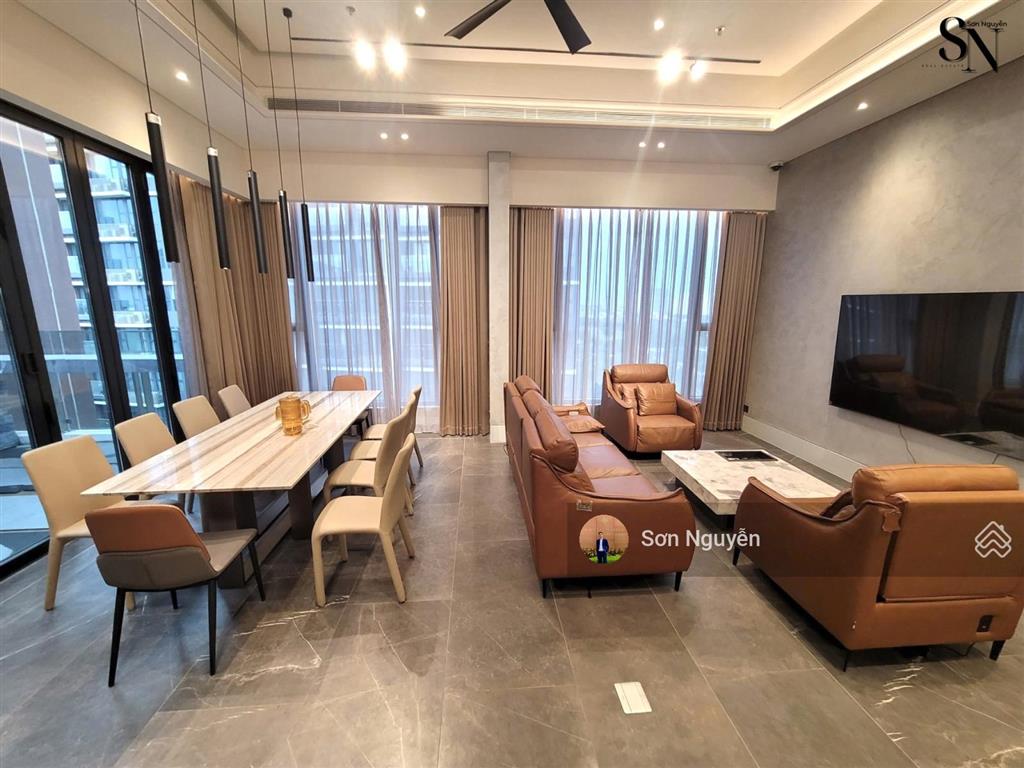 Penthouse the river cho thuê  full nội thất cao cấp  sân vườn riêng  view đẹp