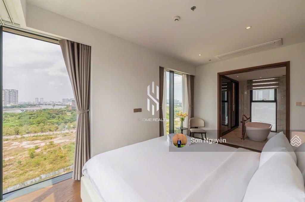 The crest  cho thuê 3pn full nội thất cao cấp  tầng cao  view trực diện sông, q1 & landmark