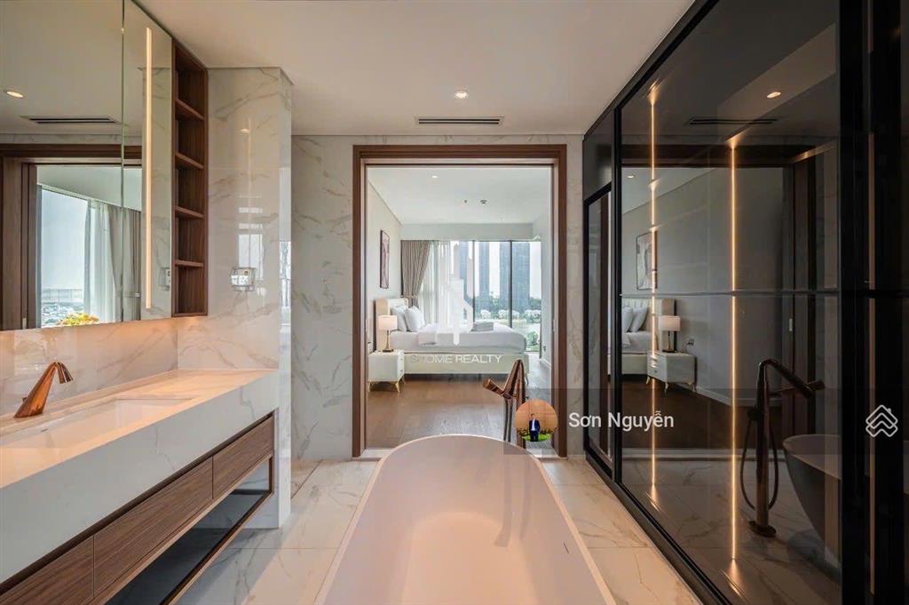 The crest  cho thuê 3pn full nội thất cao cấp  tầng cao  view trực diện sông, q1 & landmark