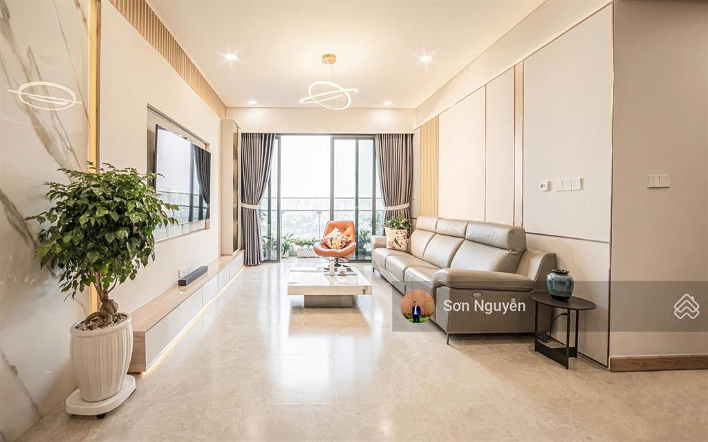 The river  cho thuê 3pn đẹp dự án  tầng cao, view trực diện sông  bàn giao full nt cao cấp