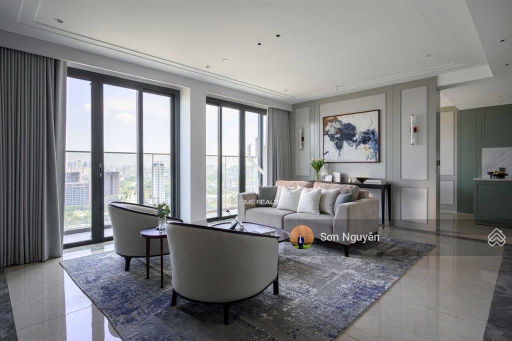 Cho thuê loft 3pn the crest  bàn giao full nội thất cao cấp  view sông