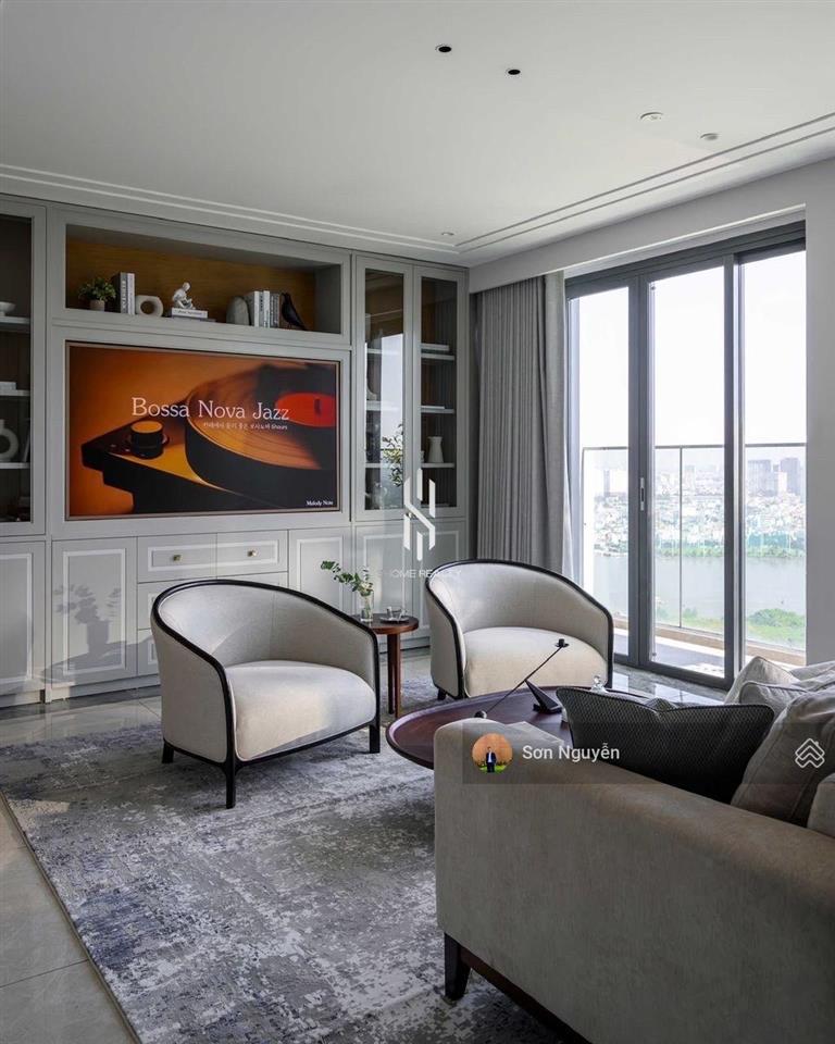 Cho thuê loft 3pn the crest  bàn giao full nội thất cao cấp  view sông