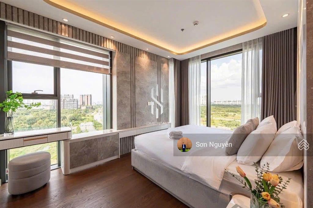 The crest  cho thuê căn góc 2pn  bàn giao full nội thất cao cấp  có bồn tắm