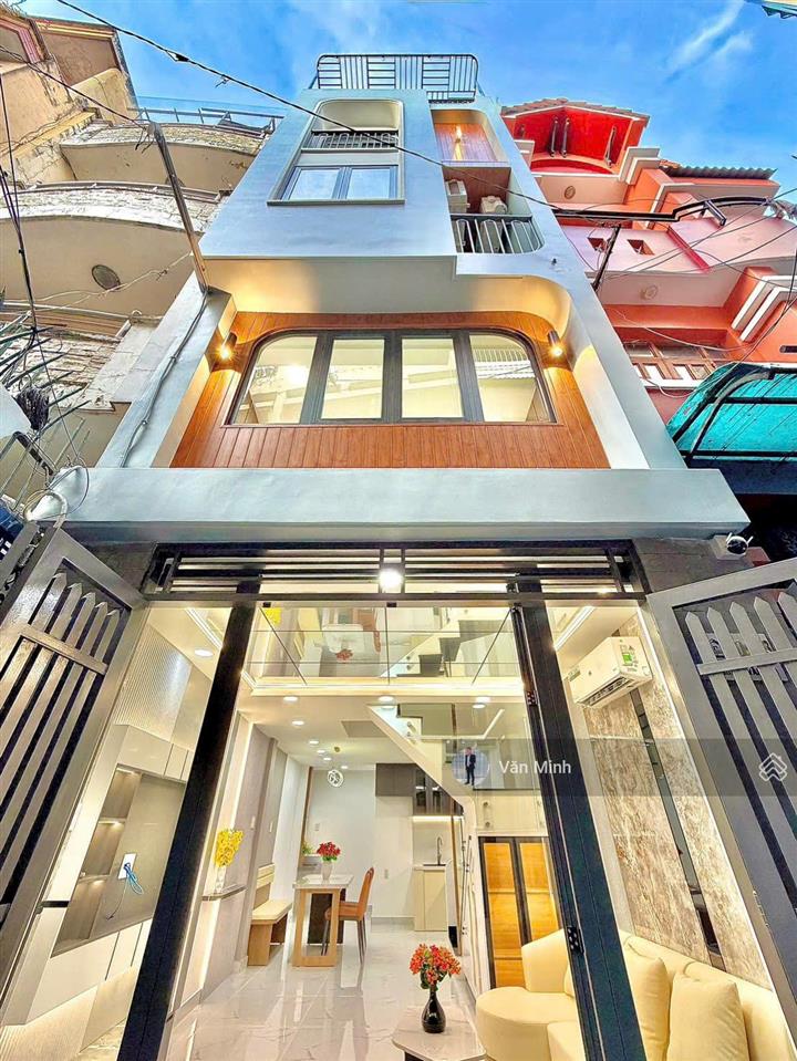 Bán nhà hẻm 118 hoàng văn thụ phường 9 phú nhuận 1 trệt 4 lầu st 6pn 5wc 1p xông hơi giá 8,250 tỷ