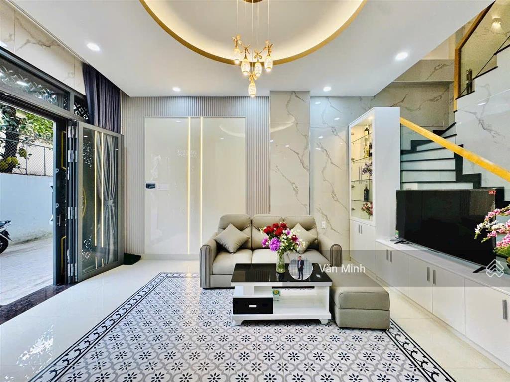 Bán nhà hẻm xe hơi 251đường lê quang định phường 7 bình thạnh 4,5x9m 1 trệt 3 lầu 3pn 4wc giá 8,7tỷ