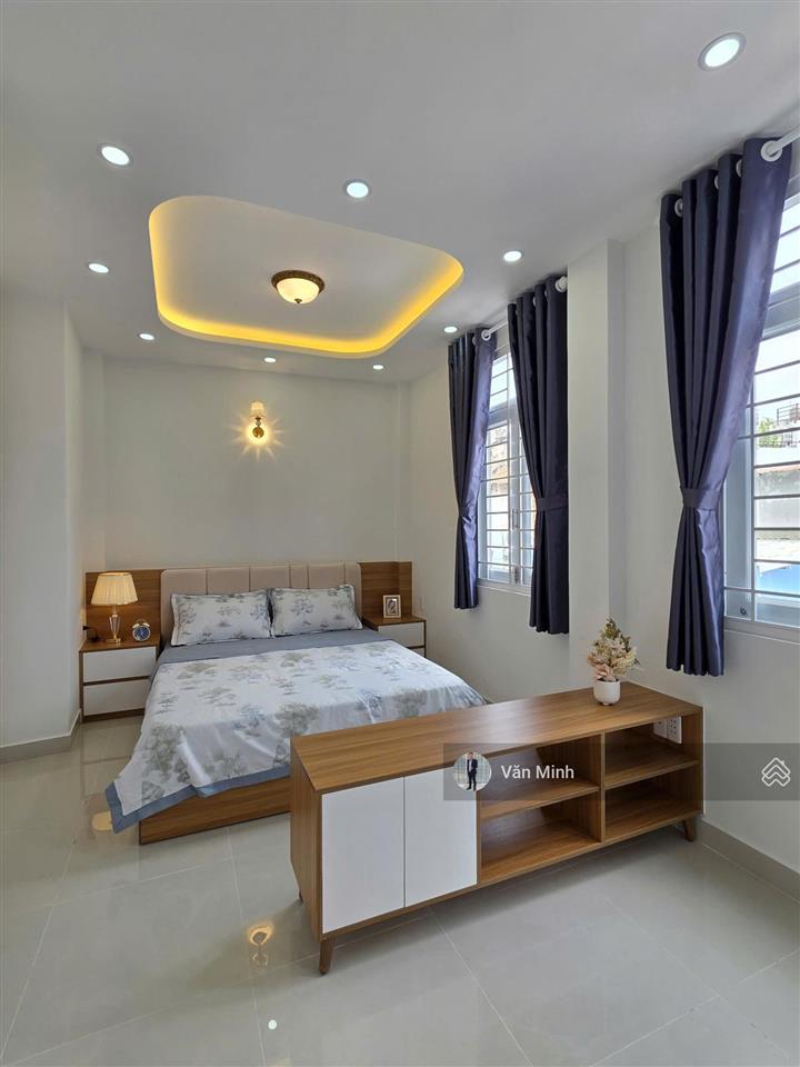 Bán nhà hẻm 142 phan văn trị phường 12 bình thạnh 1 trệt 1 lửng 2 lầu btct st 3pn 4wc giá 5,95 tỷ