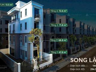 Biệt thự song lập 144m² vịnh xanh sản phẩm đáng mua nhất ocean park 3 thời điểm hiện tại