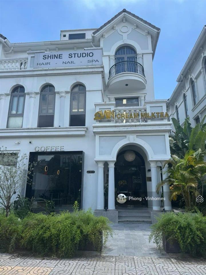 Cho thuê shophouse vinhomes riverside, 50 triệu, 225 m2, 3wc, 9m mặt tiền