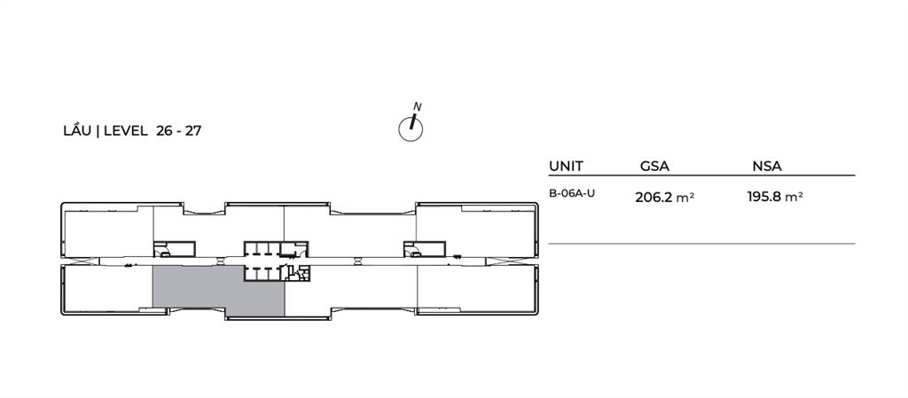 Căn hộ on top penthouse lumiere midtown 4pn, 206m2 tại an phú, 35 tỷ, trần cao 4.5m