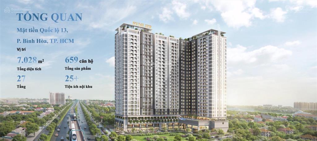Căn hộ cao cấp symliffe giá 36,8 triệu/m2 thanh toán 1%/tháng pkd 0909 278 ***